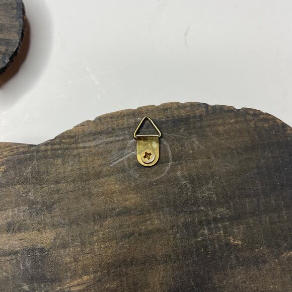 Set of 2 Dominican Handmade Painted Wooden Fish Wall Decor - Picture 5 of 5